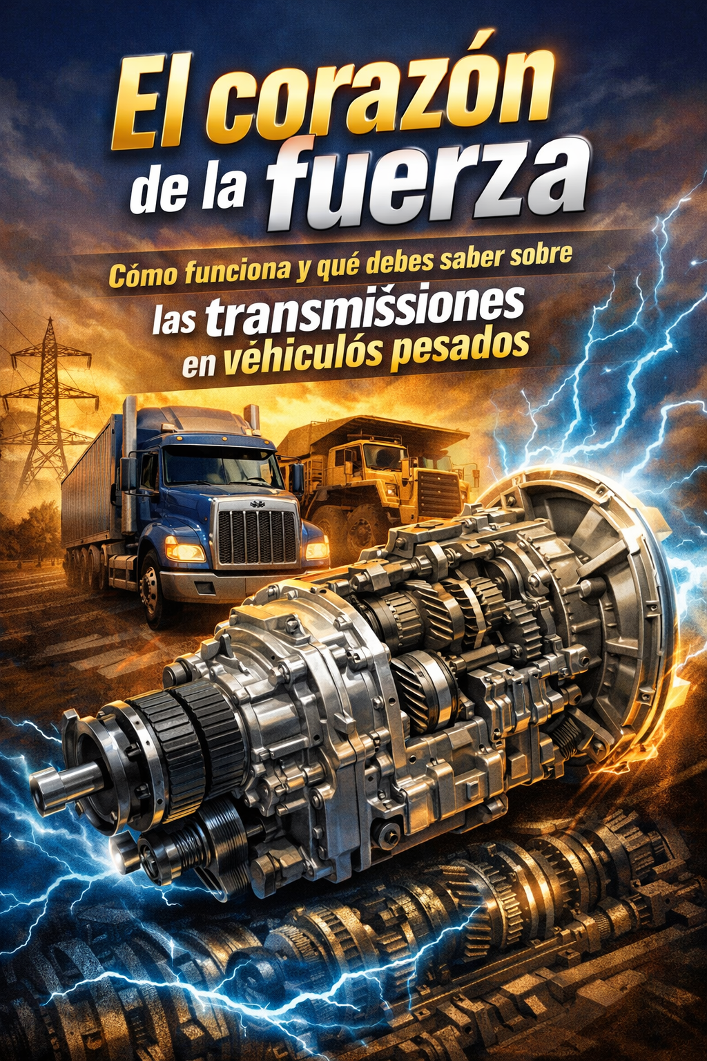 El corazón de la fuerza: Cómo funciona y qué debes saber sobre las transmisiones en vehículos pesados